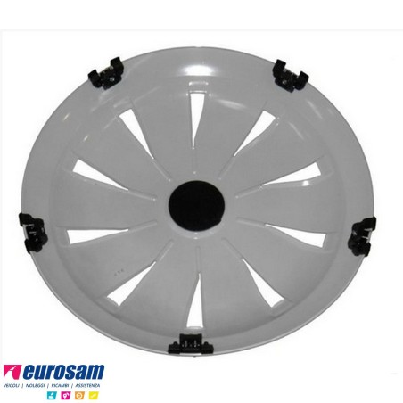 copriruota ant/post plastica grigio per cerchio 22,5 setra mod 2015