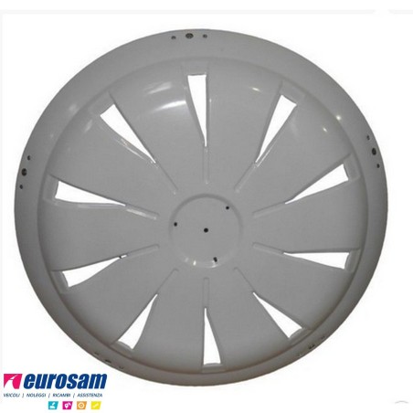 copriruota ant/post plastica grigio per cerchio 22,5 setra mod 2015
