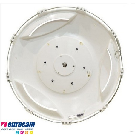 copriruota posteriore in plastica bianco per cerchio 22,5