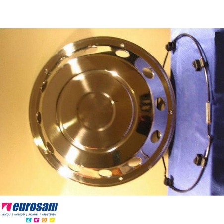 anello copriruota anteriore inox per cerchio 22,5