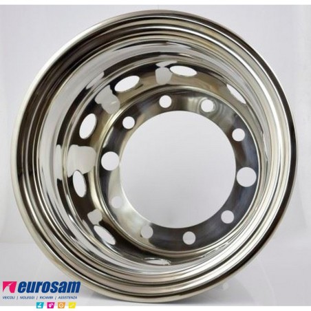 copricerchio posteriore inox diametro 22,5