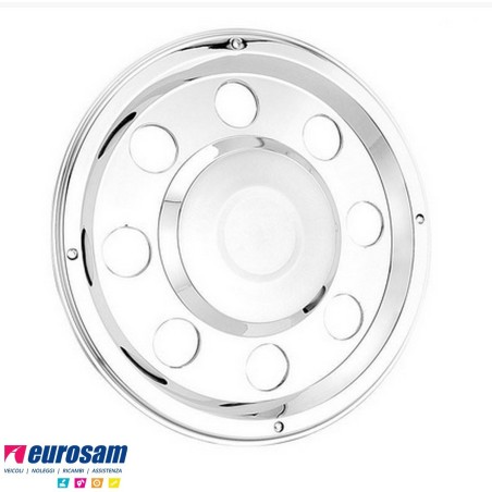 anello copriruota posteriore inox cerchio 19,5