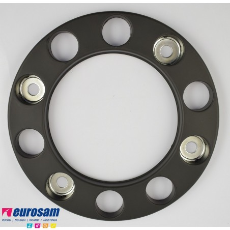 anello copriruota 10 fori d.420 in plastica iveco