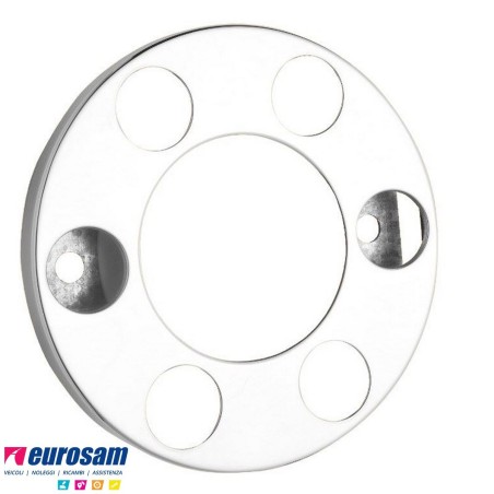 anello copriruota inox 6 fori cerchio 17,5