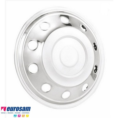 anello copriruota inox anteriore cerchio 16