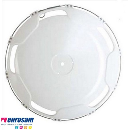 anello copriruota posteriore in plastica bianca mb travego