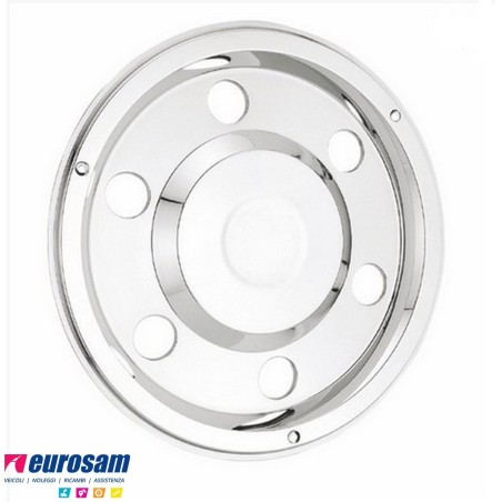 anello copriruota posteriore inox cerchio 17,5