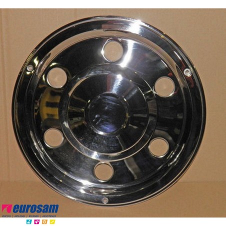 anello copriruota posteriore inox cerchio 17,5