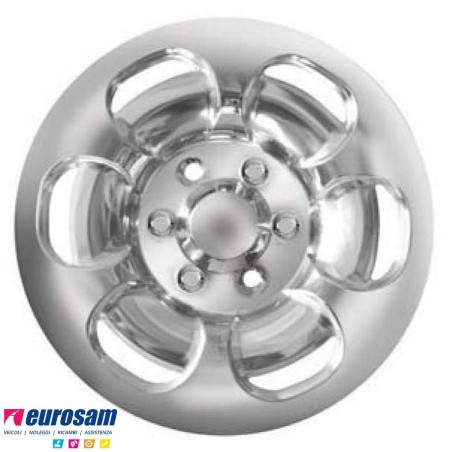 copriruota ant/post inox per cerchio 16