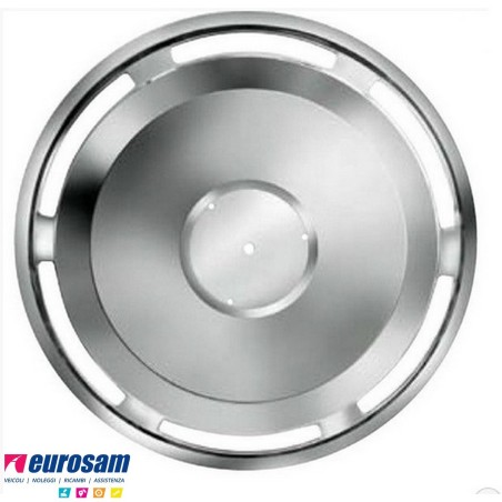 copriruota anteriore inox per cerchio 22,5