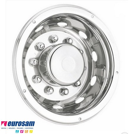 coprimozzo acciaio inox cerchio posteriore 22,5