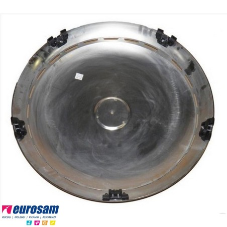 copriruota ant/post acciaio inox cerchio 22,5 setra