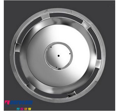 copriruota posteriore inox...