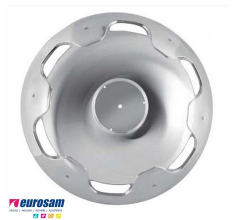copriruota anteriore inox...