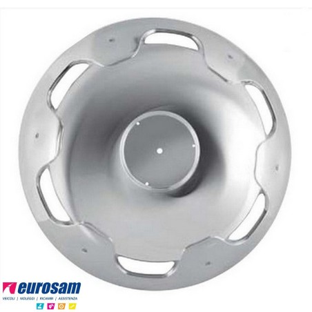 copriruota anteriore inox cerchio 22,5 travego