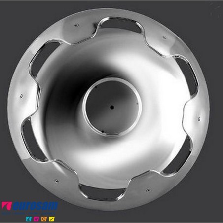 copriruota anteriore inox cerchio 22,5 travego