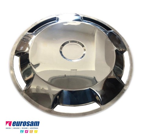 copriruota posteriore inox...