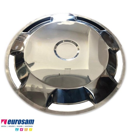 copriruota posteriore inox cerchio 22,5 mercedes