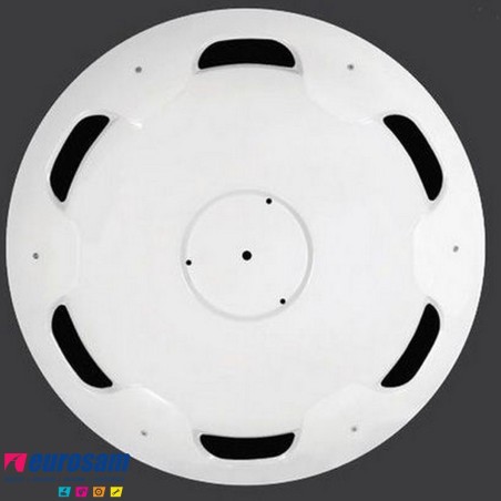 copriruota anteriore metallo bianco per cerchio 22,5