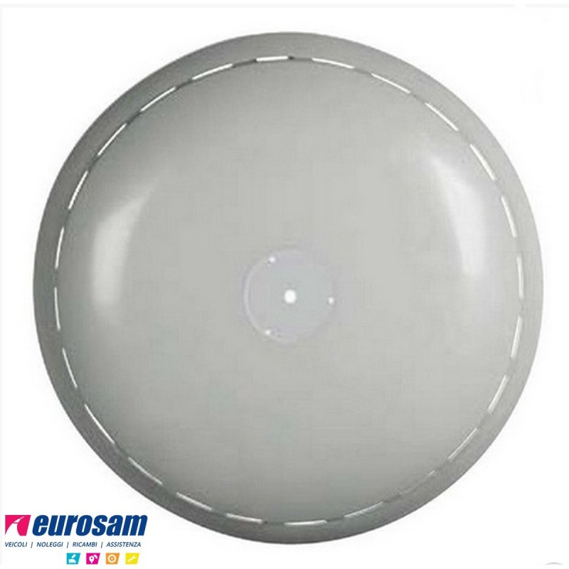 copriruota ant/post in plastica grigio setra SP-107420
