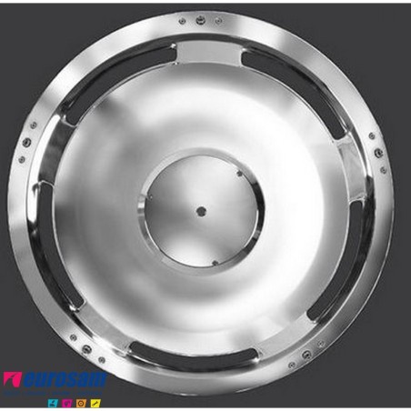 copriruota anteriore inox cerchio 19,5