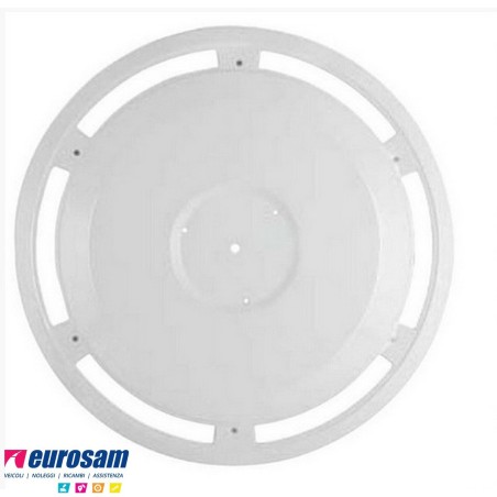 copriruota posteriore metallo bianco neoplan