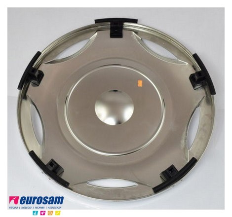 copriruota anteriore inox...