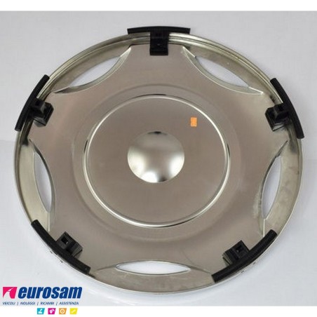 copriruota anteriore inox per cerchio 22,5 irizar