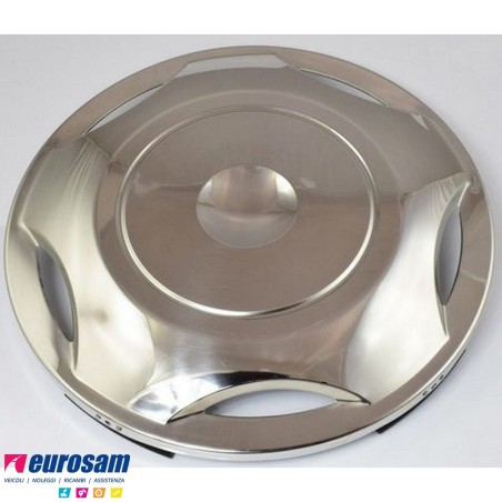 copriruota anteriore inox per cerchio 22,5 irizar