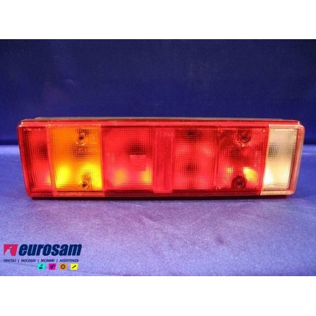 Fanale Posteriore Sx 7 Posizioni Con Luce Targa Iveco Stralis Eurotech Eurostar Eurotrakker