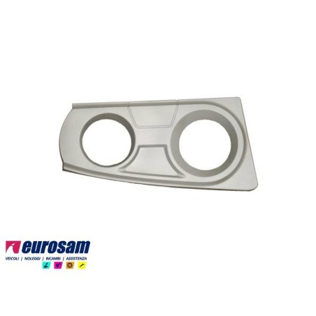 cornice fendinebbia dx grigia senza lava faro iveco stralis 07-