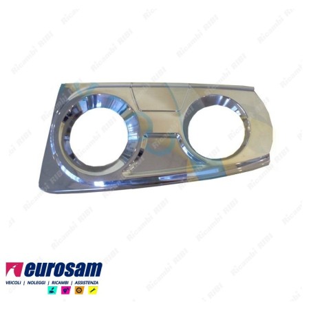 Cornice Fendinebbia Sx Cromata Senza Lava Faro Iveco Stralis 07-
