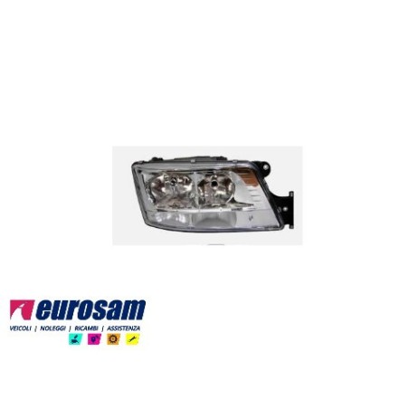 Proiettore Faro Dx Elettrico Con Luce Diurna Man Tgs Tgx