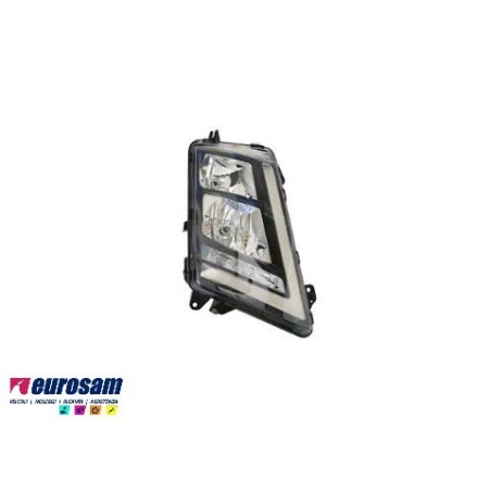 Proiettore Faro Dx Manuale Nero Volvo Fh Fm 13-