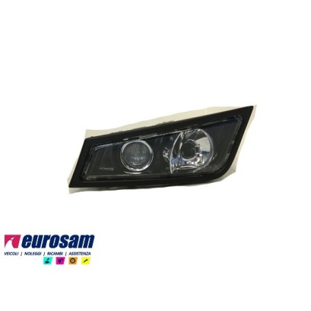 Proiettore Fendinebbia Sx Con Cornice Nera Volvo Fh 08-