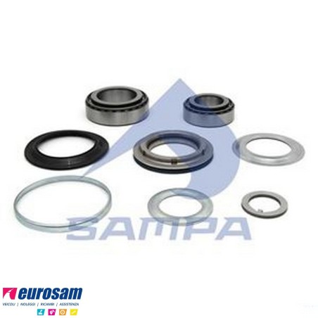Kit cuscinetto mozzo rimorchio BPW 8/9 ton serie H-K-N sistema Eco - Eco-Maxx