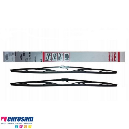 Coppia spazzole tergicristallo 650 mm Iveco Stralis Trakker Stralis Hi-Way Astra HD9 Originali Iveco