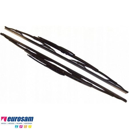 Coppia spazzole tergicristallo 600 mm Renault Mascott Master Midlum con ugello acqua