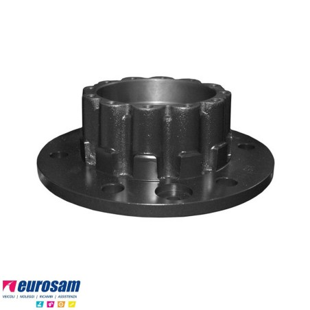 Mozzo ruota posteriore Iveco TurboDaily 59.12 Eurocargo 60/65/75E Tector 75E13/E15/E18 con cuscinetti e paraolio
