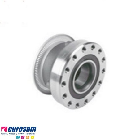 Mozzo ruota anteriore Iveco Eurocargo e Tector 120E24/E28 140E18/E21 150E30 160E18-E30 con cuscinetto e ruota fonica