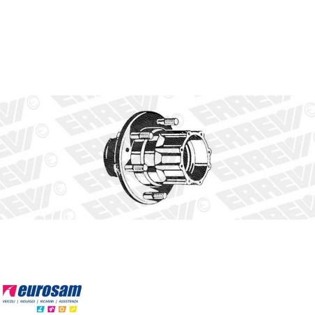 Mozzo ruota posteriore nudo IVECO NEW DAILY 30/35.8 TURBODAILY 35.10/.12 40/45/49.10 con colonnette