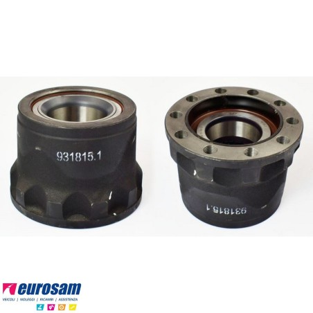 Kit Mozzo ruota anteriore Mercedes Actros Mp2 Mp3 Mp4 Axor Axor II con cuscinetto Oe quality