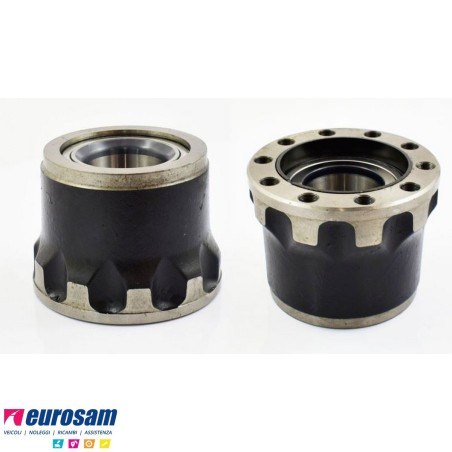Mozzo ruota anteriore nudo Mercedes Actros Mp2 Mp3 Mp4 Axor Axor II