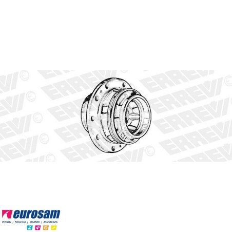 Mozzo ruota posteriore nudo Iveco Eurotech Eurostar Eurotrakker Cursor