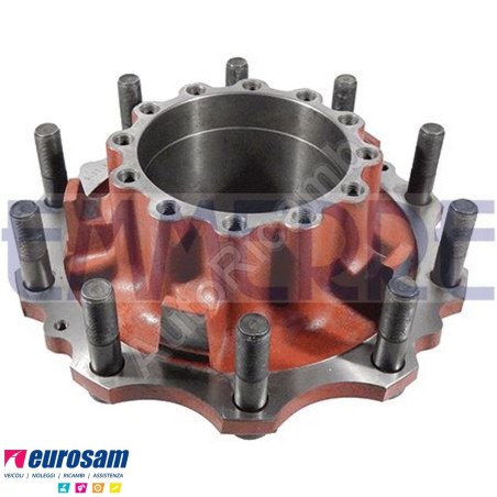 Kit Mozzo ruota posteriore Iveco Eurotech Eurostar Stralis Cursor con cuscinetti Oe quality paraoli colonnette