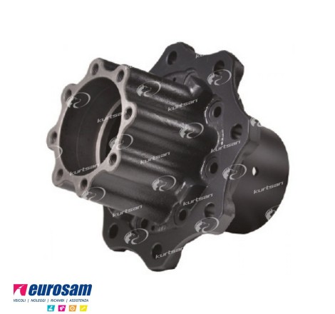 Mozzo ruota posteriore nudo...