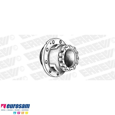 Mozzo ruota posteriore nudo Renault Premium Magnum Kerax