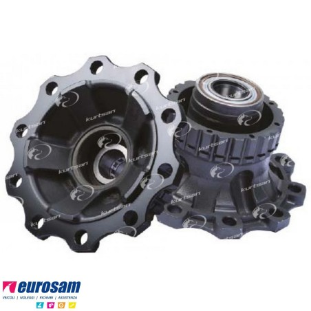 Mozzo ruota anteriore Renault Premium Magnum Volvo FH FM con freni a disco con cuscinetto e paraolio