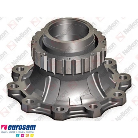 Mozzo ruota anteriore Renault Premium Magnum Volvo FH FM con freni a disco con cuscinetto e paraolio