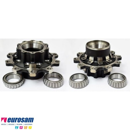 Kit Mozzo ruota posteriore Scania 4 serie con freno a disco con cuscinetti e paraolio